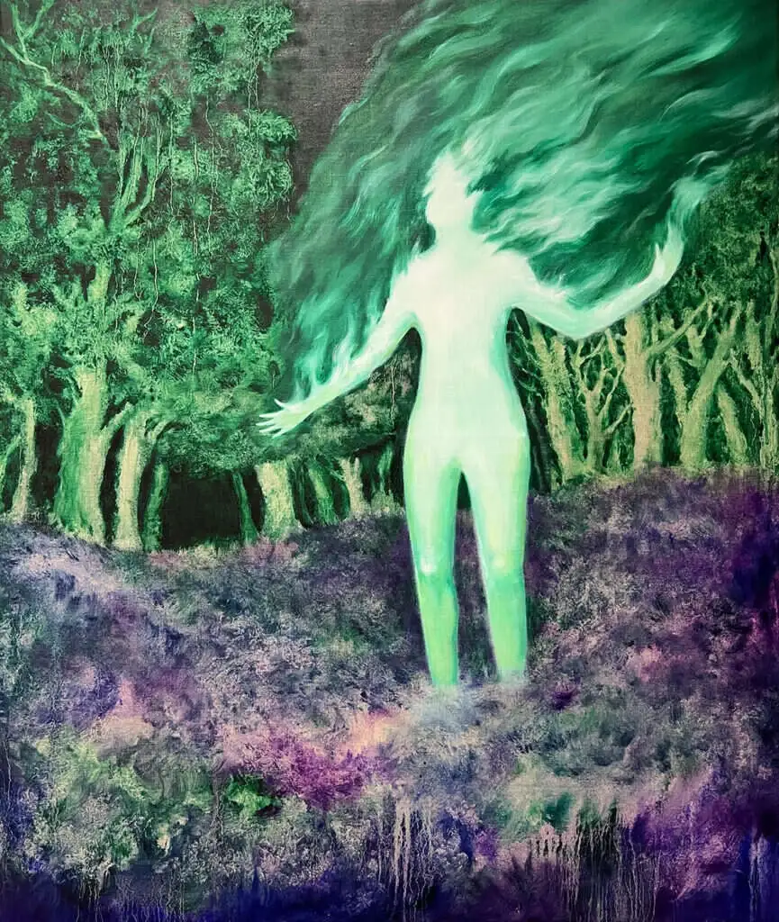 The Returned 2025 130cmx150cm huile sur toile